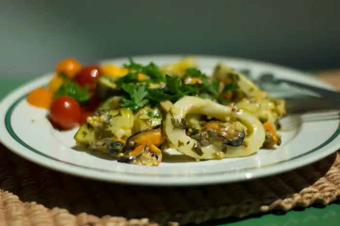 Nyaralás-élmény otthon… avagy tenger gyümölcsei 15 percben :-)