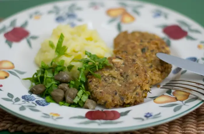 Vegetariánus és gluténmentes fasírt, rengeteg hasznos tápanyaggal